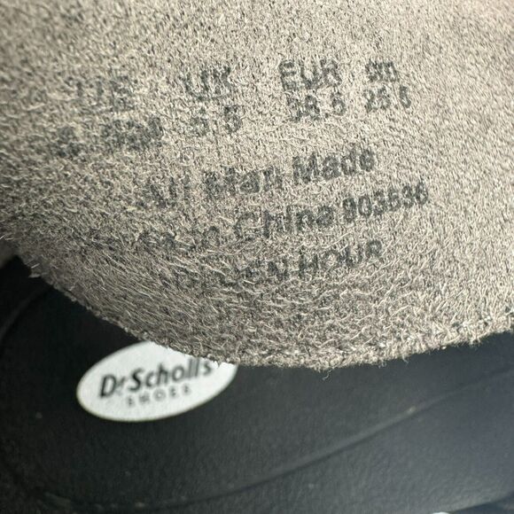 DR SCHOLLS | Women's 7.5 Black Snake 1" Platform Golden Hour Wedge Heeled Sandal - Picture 6 of 8